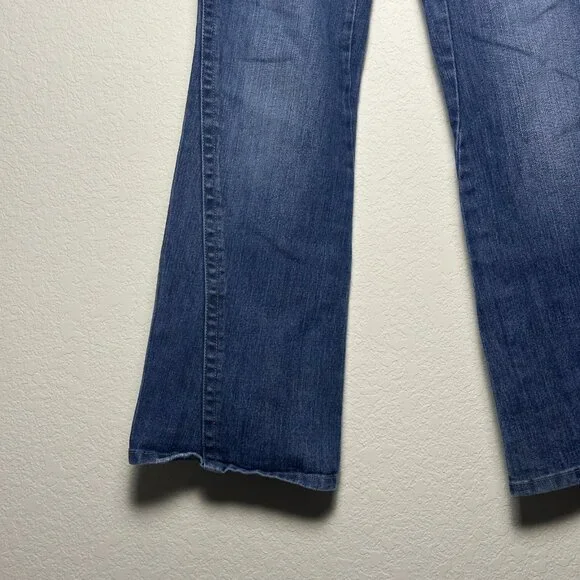 Y2K Southpole Flared Womens 13 Jeans Denim Bootcut Fit Light Blue Wash Western - Picture 13 of 16